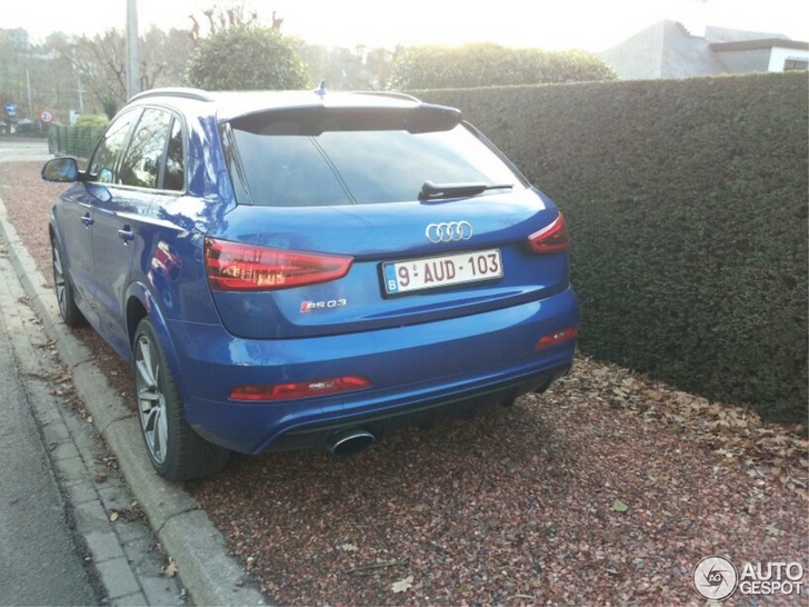 Audi RS Q3 ziet er uit als een ei op wielen