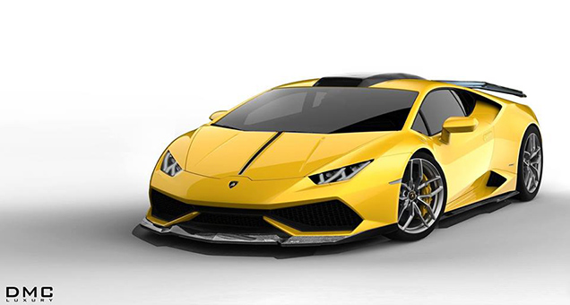 Lamborghini Huracán LP610-4 door Photoshop gehaald