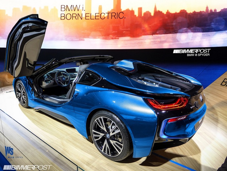 BMW brengt de i8 Roadster in 2015 op de markt