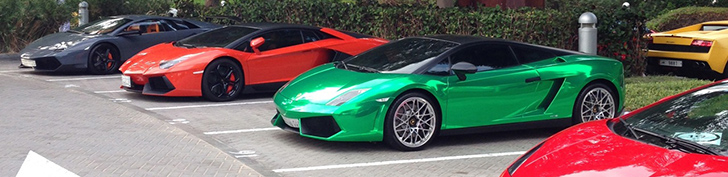 Lamborghini skup u Dubaiju nije kao svaki običan skup