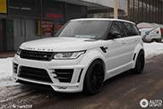 First built Range Rover Sport Lumma CLR R S is spotted in Russia!