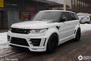 Avvistata la prima Range Rover Sport Lumma CLR R S in Russia!