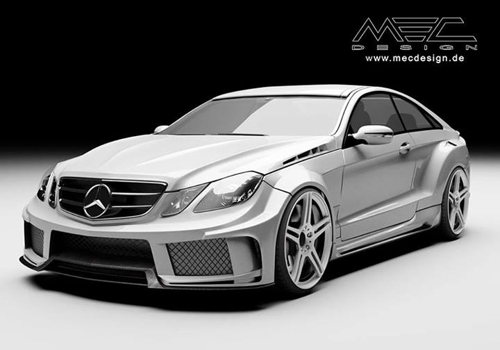 MEC Design trekt de Mercedes-Benz E Coupé strak