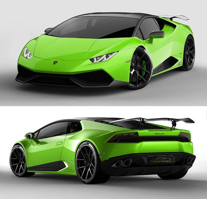 Oakley Design neemt Lamborghini Huracán in 2014 onder handen