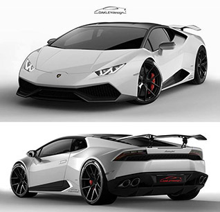 Oakley Design neemt Lamborghini Huracán in 2014 onder handen