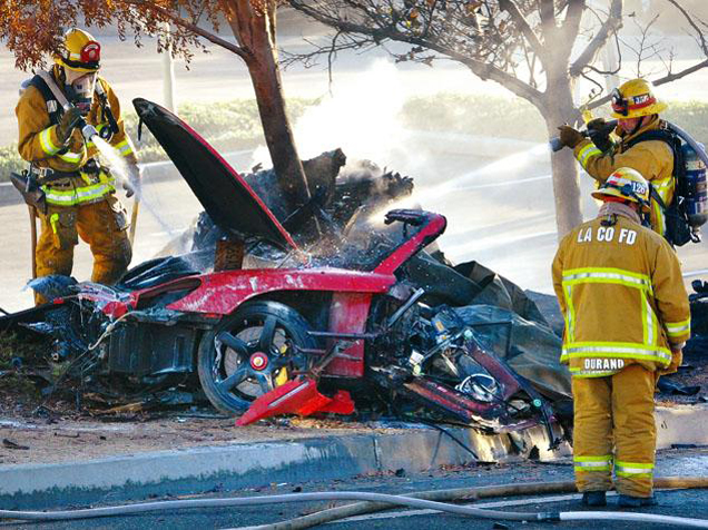 Paul Walker komt om bij gruwelijk ongeval