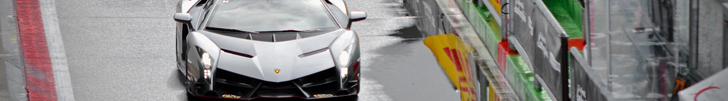 Эксклюзивная фотосессия Lamborghini Sesto Elemento и Veneno!