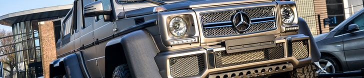 Arrivate nei Paesi Bassi: due G 63 AMG 6X6