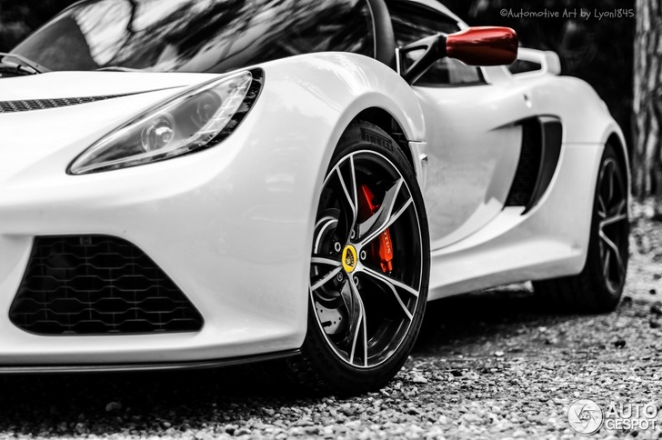 Spot van de dag: Lotus Exige S in een bijzondere omgeving