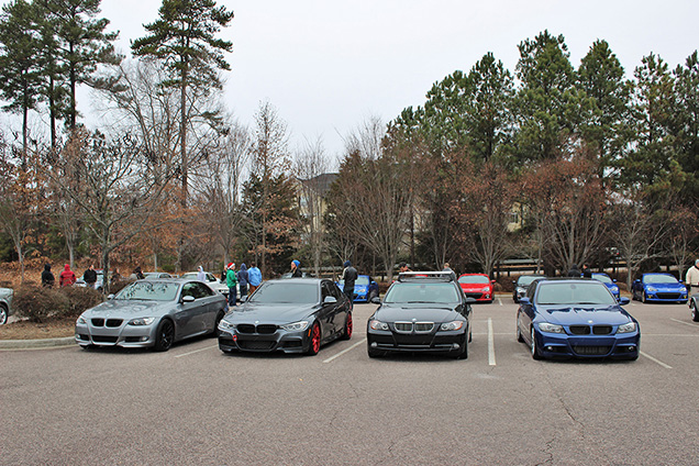 Laatste Cars & Coffee in Raleigh groot succes