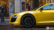 Yellow Audi R8 looks really amazing