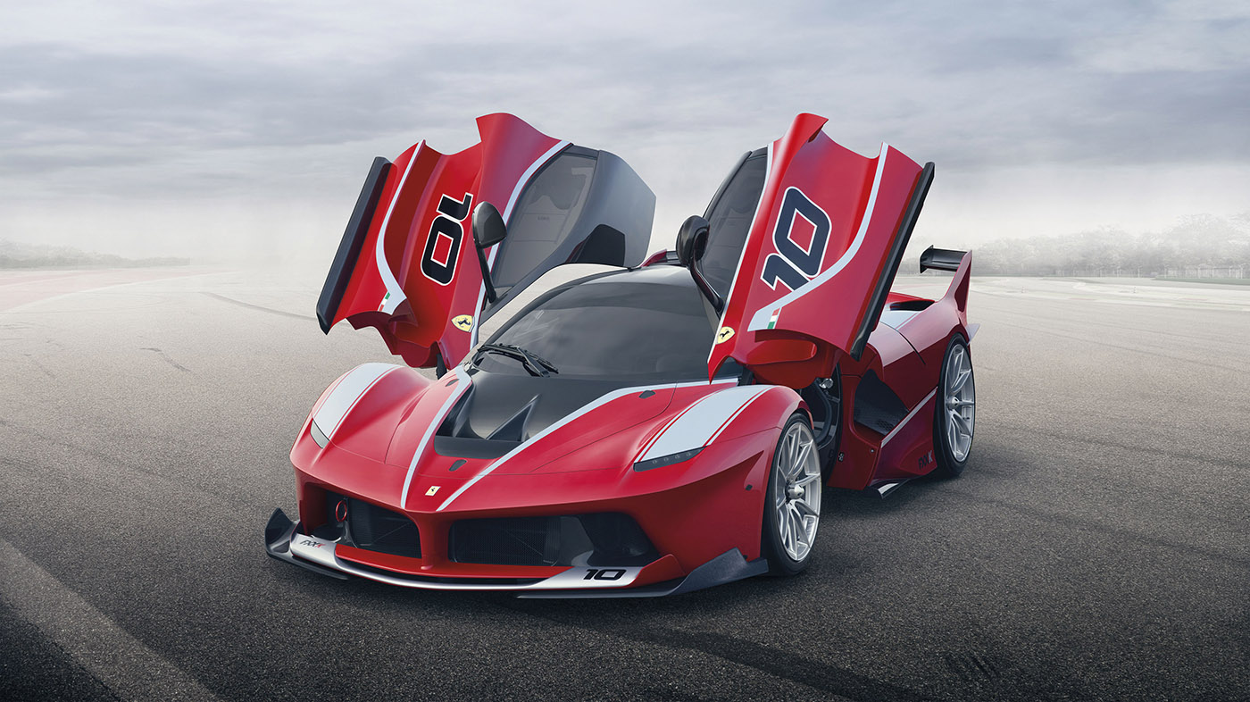Wereldpremière van Ferrari FXX K tijdens Ferrari Finali Mondiali