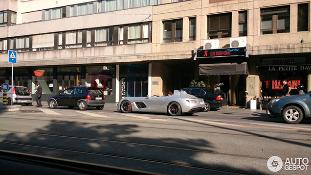 Mercedes-Benz SLR McLaren Stirling Moss is een enorme aandachtstrekker