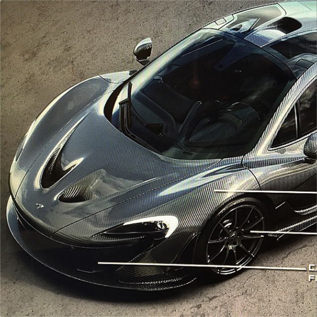 McLaren P1 in volledig carbon fiber bodywerk uitverkocht 