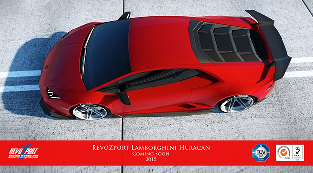 Revozport geeft teaser Lamborghini Huracán LP610-4