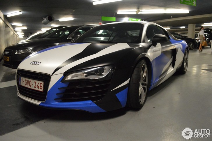 Spot van de dag: gewrapte Audi R8