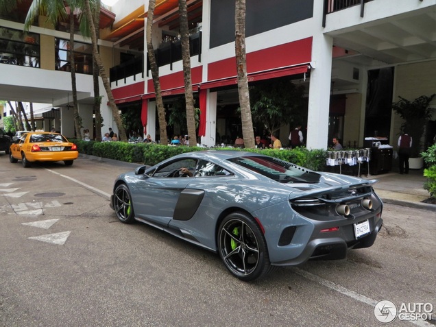 McLaren 675LT is ook in Miami een blikvanger