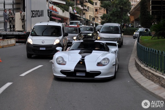Witte Porsche 996 GT1 voor het eerst sinds drie jaar gespot