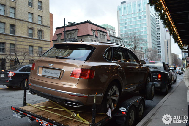 Bentley Bentayga is in het echt zeker apart te noemen