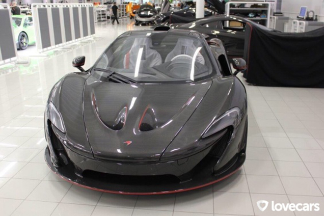 Dit is de McLaren P1 Carbon Edition