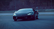 兰博基尼 Huracan LP580-2 完美侧滑