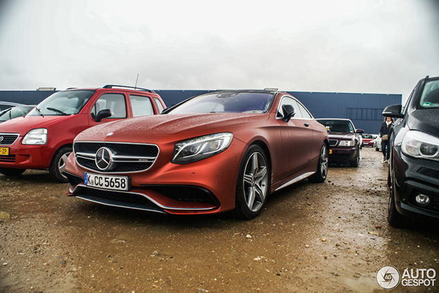 Spot van de dag: Mercedes-Benz S 63 AMG Coupé