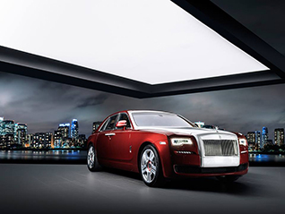 Rolls-Royce Ghost straalt dankzij diamanten