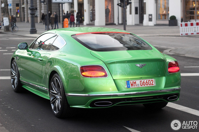 Knalgroene Bentley Continental laat CL 63 AMG verbleken