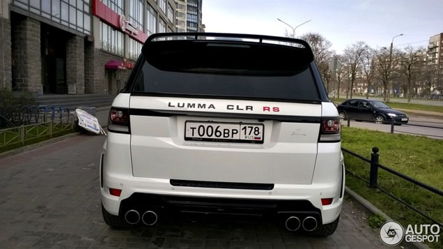 Angst inboezemen doe je met deze Range Rover Sport Lumma CLR RS
