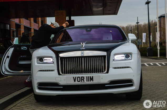 Michel Vorm rijdt prachtige Rolls-Royce Wraith