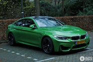 Spot van de dag: Groene BMW M4