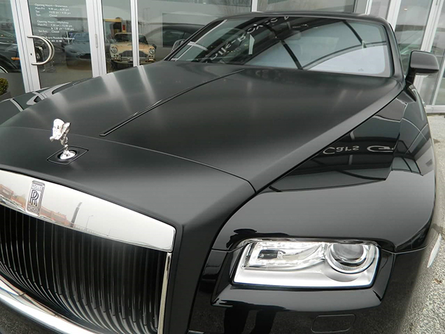 Rolls-Royce Wraith is een bad boy