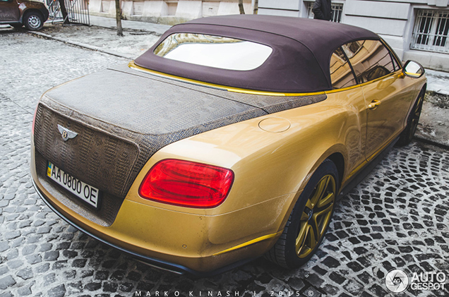 Oekraïner kiest voor extravagante wrap op zijn Bentley