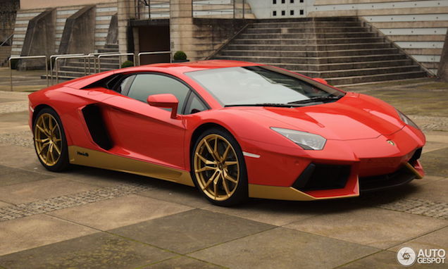 Topspot: Lamborghini Aventador LP700-4 Miura Edition oogt fraai