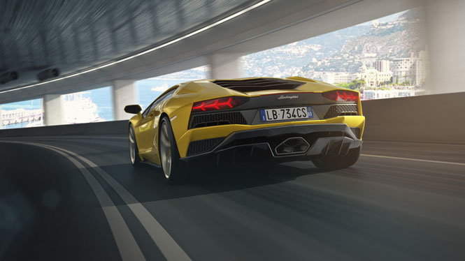 Aftikken maar voor de Lamborghini Aventador S