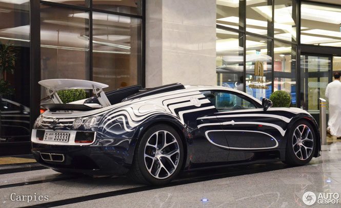 Bugatti Veyron 16.4 Grand Sport Vitesse is een look-a-like