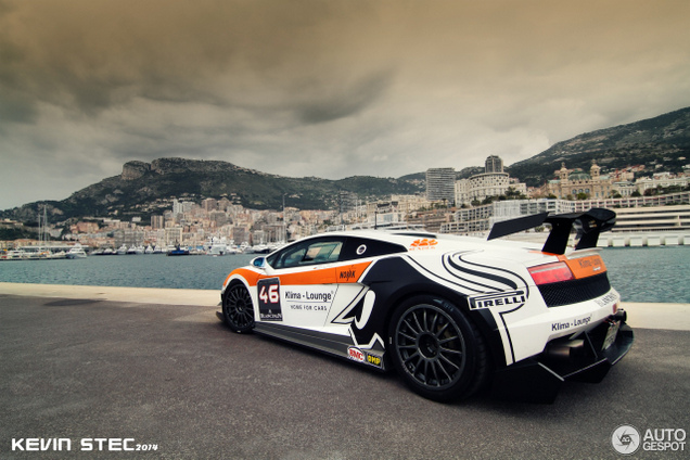 Lamborghini Gallardo Blancpain Edition misstaat niet in Monaco