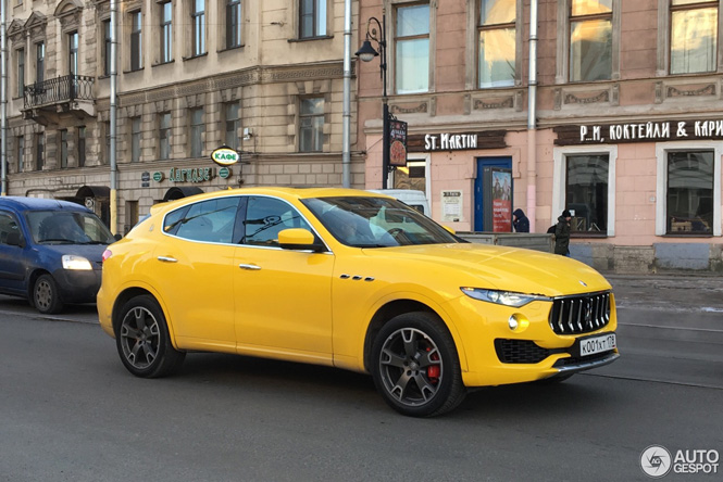 Beetje gek, maar wel lekker: Maserati Levante S in het geel
