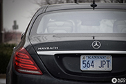 Spot of the day USA: Mercedes-Maybach S600 in the snow