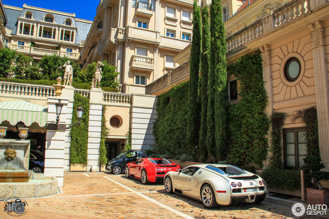 Lekkere zomerse Bugatti Veyron Combo in Monaco