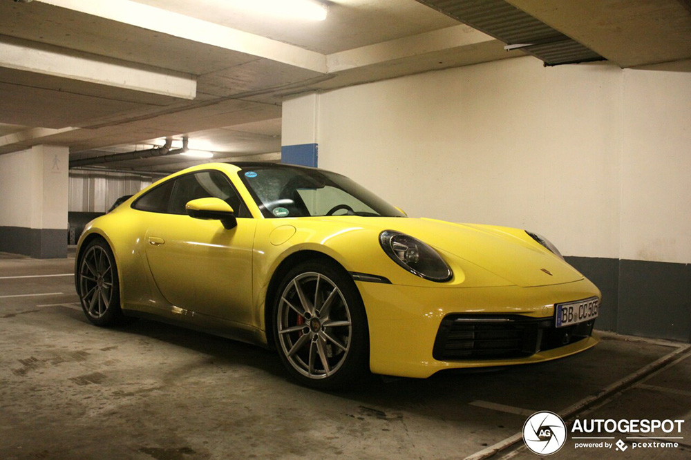 Nieuwe Porsche Carrera heeft lange reis gemaakt