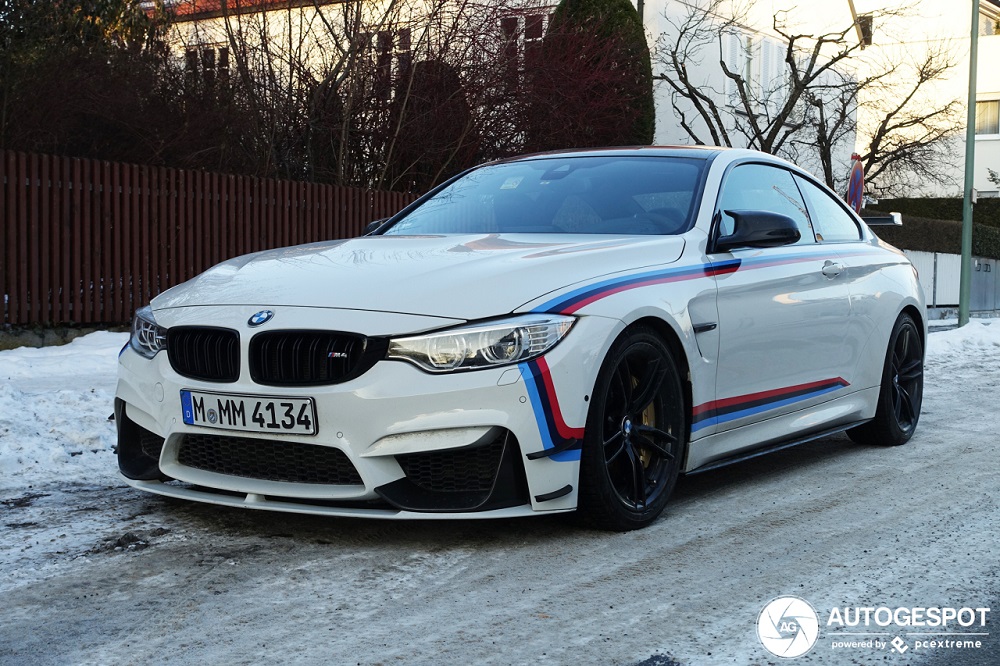 Gewaagd: met je BMW M4 op de sneeuw