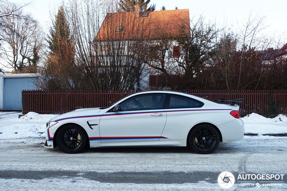 Gewaagd: met je BMW M4 op de sneeuw