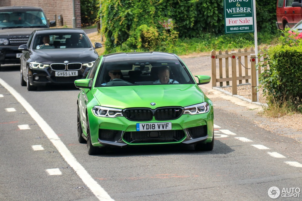 Nieuwe BMW M5 verdraagt opvallend groen verbazingwekkend goed
