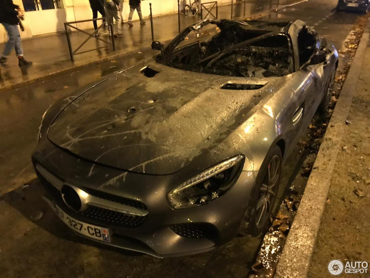 Mercedes-AMG GT S heeft Franse rellen niet overleefd