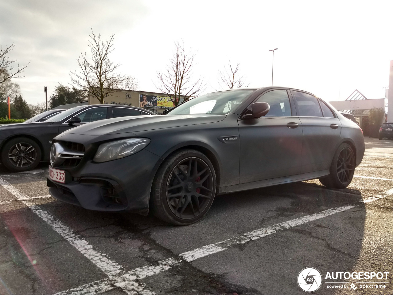 Mercedes-AMG E 63 S is echte zoutvreter