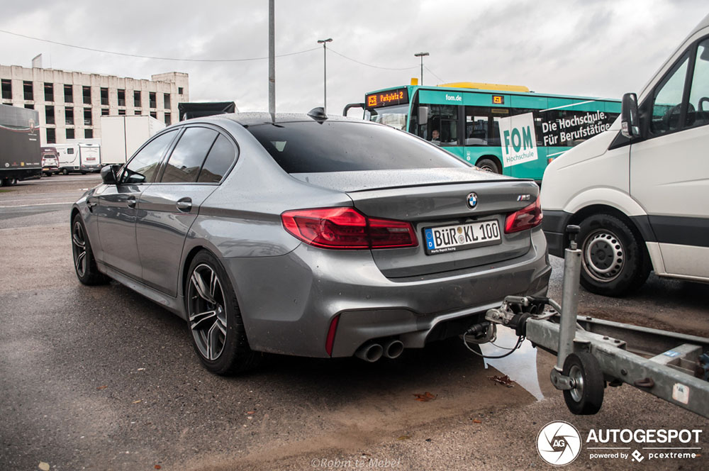 BMW M5 F90 is trekpaard