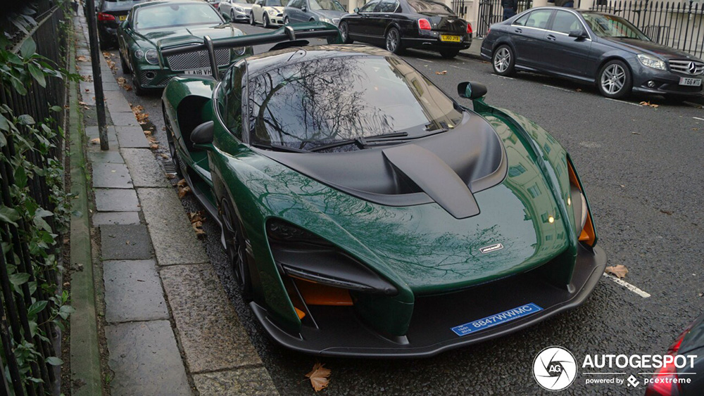 McLaren Senna gespot op totaal verkeerde plek