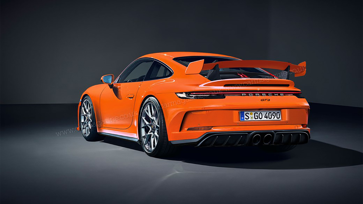 Kijken we hier naar de nieuwe Porsche GT3?