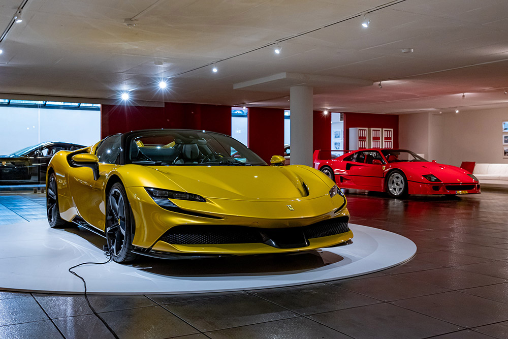 Ferrari SF90 Spider voor het eerst in Nederland te zien
